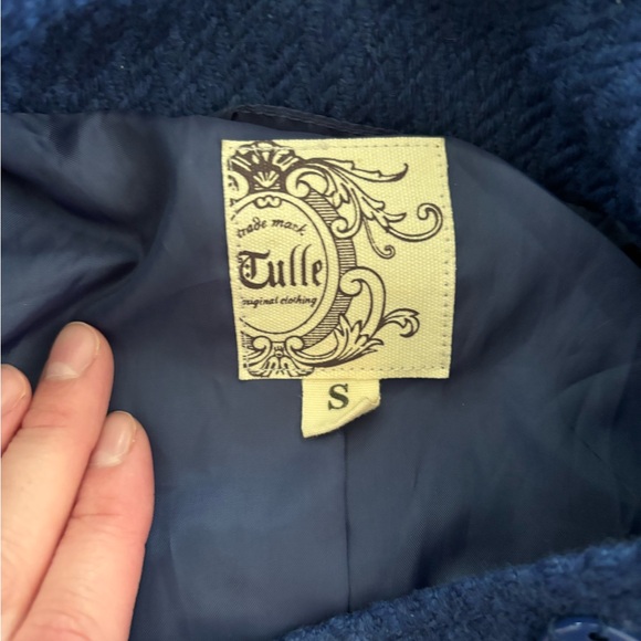 Tulle cropped swing jacket - Picture 7 of 8